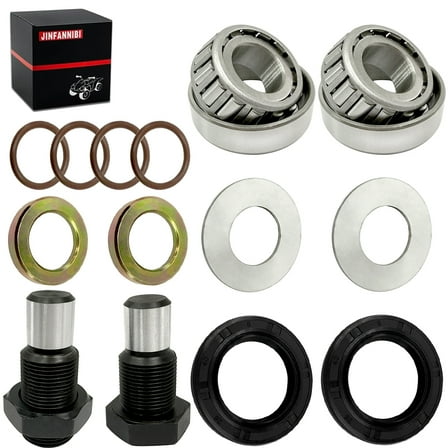 Swing Arm Bearing Seal Kit Set & Shaft for Kawasaki Brute Force 650 KVF650 2005-2013 Prairie 360 KVF360 2003-2013 KFX700 2004-2009 #33032-1197
