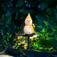 thumbnail image 3 of 2 luces LED solares navideñas para decoración al aire libre, con estacas, de color amarillo, 3 of 5
