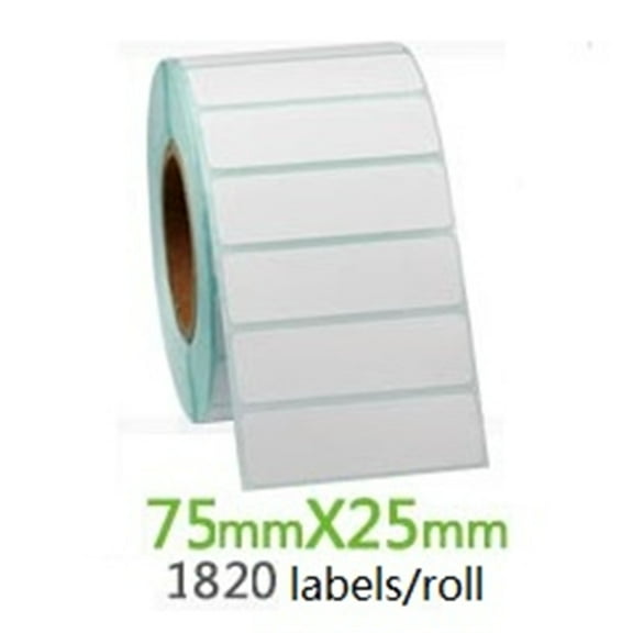 LINKPAL 3" X 1” (75mm x 25mm) Direct Thermal Labels, Perforated UPC Barcode FBA Labels - 1820 Pcs / Roll