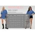 thumbnail image 7 of MOYIKO Oversized T Shirts for Women Half Sleeve Crewneck Loose Fit Tees Summer Tops with Pockets, 7 of 7