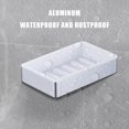 thumbnail image 5 of Soporte de jabón con drenaje automático Rejilla de almacenamiento de jabón con drenaje extraíble para azulejos de baño, 5 of 5