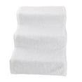 thumbnail image 2 of GoDecor Plastic 3 Steps Pet Stairs Cat step Ladder Dog Climb Ramp White, 2 of 9