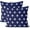 Blue1, variant on 4th of July Pillow Covers 18x18 Set of 2, White Stars Blue Patriotic Decorations Throw Pillow Covers American Flag Independence Memorial Day Outdoors Decorative Cushion Case for Couch Sofa Home
