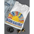 thumbnail image 3 of Sunshine T-Shirt Women -Smartprints Designs, Female x-Large, 3 of 4