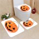 thumbnail image 1 of ABPHQTO Plástico Jack o Lantern Full Halloween Candy Juego de alfombras de baño de 3 piezas Alfombra de baño Alfombra de contorno y tapa de inodoro ABPHQTO Cont-CHAPPLE-33087, 1 of 2