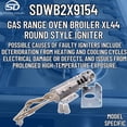 thumbnail image 5 of Supplying Demand WB2X9154 WB13K10027 Horno de gas Grill XL44 Reemplazo de encendedor de estilo redondo 120 V Modelo específico no universal, 5 of 5