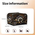 thumbnail image 5 of Haiem Casino Cards Print Toaster Covers 4 Slice Wide Slot,Bread Dust Cover & Fingerprint Protection,Bread Machine Cover,Appliance Covers, 5 of 7