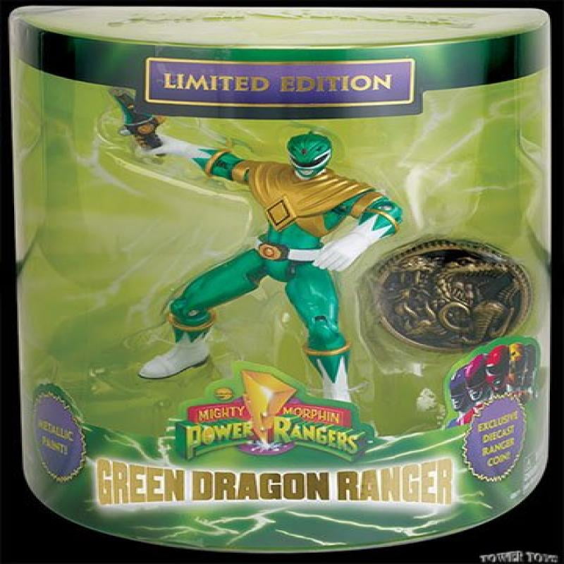 SDCC 2013 Bandai Exclusive Limited Edition Mighty Morphin Green Dragon Ranger