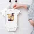 thumbnail image 5 of Los Angeles LA City of Angels Skyline Romper Boys or Girls Infant Baby Brisco Brands NB, 5 of 6