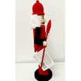 thumbnail image 2 of Cascanueces Navideño de 28 cm con Traje Rojo y Verde – Figura Decorativa Tradicional en Madera, Ideal para Decoración Festiva, Colección y Regalos de Navidad en el Hogar, 2 of 5