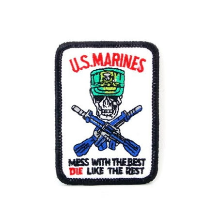 Marine Corps Mess With the Best Embroidered Military Patch Sew or Iron