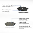 thumbnail image 3 of Front & Rear Ceramic Brake Pads For 15 - 18 Subaru Outback 15 - 18 Legacy 3.6R, 3 of 4