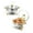 2 Pack, variant on Chafing Dishes for Buffet Set of 2, 5QT Buffet Servers and Warmers, Round Catering Food Warmers Stainless Steel Chafing Dish Buffet Set with Glass Lid & Lid Holder for Parties Events