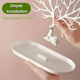 thumbnail image 3 of Antlers Jewelry Display Stand,Tree Tower Rack Hanging Organizer for Ring Earrings Necklace Bracelet, 3 of 6