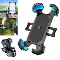 TIANLAIMEI Upgraded Motorcycle Phone Holder, Auto Lock Bike Phone Mount, Anti-Shake Motorcycle Handlebar Cellphone Stand, Compatible with iPhone, Samsung, GPS, Other 4.7-7 inches Smartphones