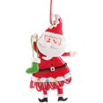 thumbnail image 1 of Adorno colgante para árbol de Navidad, bonito adorno colgante de Papá Noel, recuerdo de fiesta de Navidad, 1 of 2