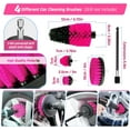 thumbnail image 4 of 55PCS Pink Car Detailing Kit Interior Cleaner with High Power Handheld Vacuum, Car Wash kit with Detailing Brush Set,Car Interior Detailing Kit,Car Accessories for Cars,Gifts for Women, 4 of 16