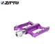 thumbnail image 5 of Soidarity ZTTO 1 par de aleación de bicicleta de pedales planos de acero eje 32 picos pedales de bicicleta ciclismo reemplazo de piezas de ciclo Ciclismo Violeta Soidarity OD002852-04B, 5 of 6