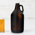 thumbnail image 2 of Weddingstar Amber Glass Beer Growler Bar Accessory, 2 of 3