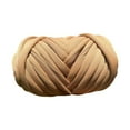 thumbnail image 1 of Hilo grueso de 1000 g para tejer a mano, longitud de 3149 pulgadas, hilo voluminoso para crochet, jumbo Caramelo, 1 of 9