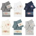thumbnail image 2 of Authentic Hotel and Spa  100% Turkish Cotton Rebecca 3PC Embellished Towel Set White, 2 of 5