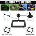 thumbnail image 3 of Fish Feeding Ring, Fish Feeder Aquarium Fish Turtle Tank Accessories Food Feeder Circle 2 Pieces (black), 3 of 5