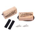 thumbnail image 2 of Soidarity Juego de pastillas de bajo de 2 piezas de clásica Banjo puente de cuello eléctrico accesorios de pastilla tono equilibrado Accesorios para instrumentos musicales Soidarity OD023701-00, 2 of 6