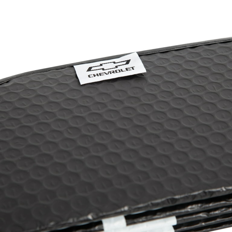 Plasticolor, Chevrolet Sunshade, 58‚Äù x 27.5‚Äù, Accordion Black