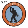 thumbnail image 2 of Sasquatch Sighting 3.5" Iron On Or Sew On Embroidered Fabric Badge Patch Unexplained Mysteries Iconic Series, 2 of 2