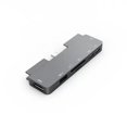 thumbnail image 2 of Adaptador De Concentrador Tipo C 7 En 1 Con 4K Tipo-C A Hdmi Puerto Usb 3.0 Lector De Tarjetas Sd / Tf Puerto De Carga Pd Puerto De Datos Tipo C Conector De Audio De 3,5 Mm Para Ipad Pro Tipo-C Inevent EL009384-00, 2 of 6