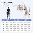 thumbnail image 4 of Fotbe Cute Kittens And Puppy Pijama de Hombre con Estampado de Manga Larga, Conjunto de 2 Piezas, Ropa de Dormir Suave y Cómoda con Bolsillos-X-Large, 4 of 7