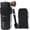 Small Black, variant on Manual Coffee Grinder for Home Use, Ceramic Burr Hand Crank Automatic Coarseness Stainless Steel Espresso Bean Mill for Travel Camping with Portable Storage Pouch, Easy to Clean Brush Spoon