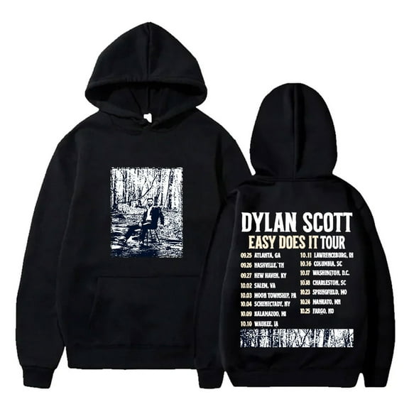 Dylan Scott Easy Does It Tour Merch Hoodies Streetwear Women Men Long Sleeve Sweatshirts