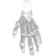 thumbnail image 4 of Xihbxyly Lámpara de Calavera de Halloween, Diseño Aterrador de Murciélago, Ambiente Espeluznante Único, Decoración Festiva, Accesorios de Terror para Jardín, Pequeño Adorno de Escritorio, 5,5 X 2,3 X, 4 of 4