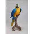 thumbnail image 4 of Garden Decor Animal Statue Large Blue/Yellow Macaw Statue, 4 of 4