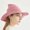 Pink, variant on Womens Pointed Witch Hat, Knit Foldable Wizard Cap Party Accessory Pink Sizes One Size