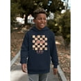thumbnail image 2 of Leo The Lion Emoji - Zodiac Vibes Graphic Youth's Hoodie, 2 of 4