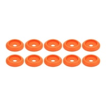 Body Bolt Washer Plastic Fluorescent Orange 10pk