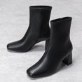 thumbnail image 4 of BURUDANI Women's Knee-High Chunky Heel Boots, 4 of 6