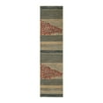 thumbnail image 3 of Unique Loom Fars Collection Area Rug - Jordan (2' 7" x 10' Runner Blue/Light Blue), 3 of 7
