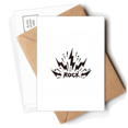 thumbnail image 1 of Cartes Postales Diffuses Rock Roll Bursts Enveloppes Cartes Vierges pour Envoi, 1 of 4