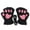 Black, variant on Gloves Women's Thermal Fingerless Gloves Cute Cat Claw Bear Paw Plush Fingerless Finger Gloves Lined Windstopper Gloves Soft Warm Outdoor Sports Cycling Gloves