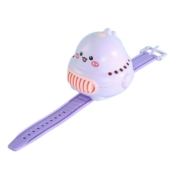 Ventilador, ventilador de techo, ventilador de escritorio, ventilador portátil, lindo ventilador de reloj para mascotas, recargable, de tres etapas, para estudiantes, para exteriores, portátil, de bol