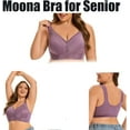 thumbnail image 5 of Moona Bra for Senior, Moona Bra - Front Closure Breathable Bra for Seniors, Full Coverage Bras for Older Women, 5 of 7