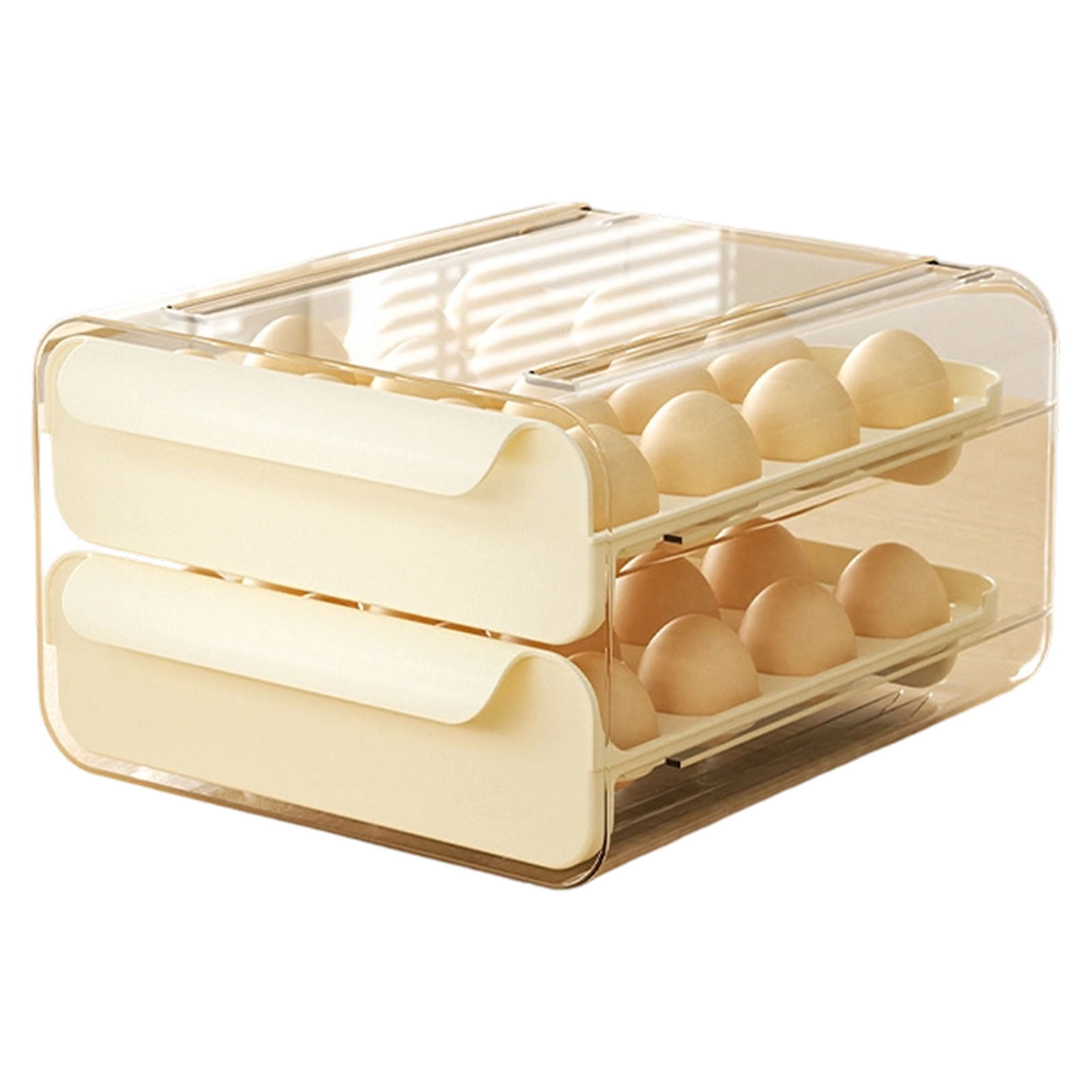 Refrigerator Eggs Holder Featuring Easy Washing PET PP for Home Kitchen Organization