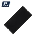 thumbnail image 3 of Uxcell 20 piezas de rasqueta de vinilo de 4 pulgadas, fieltro de microfibra autoadhesivo precortado para herramienta de aplicación de rasqueta, negro, 3 of 7