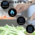 thumbnail image 4 of Cheftop Nonstick Frying Pan 10 Inch Cooking Surface. Skillet Pans For Induction Gas and Electric Stoves. Works as a Sautee Pan, Frying Pan and Skillet., 4 of 7