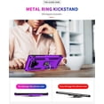thumbnail image 3 of XIHAMA Samsung Note 9 Phone Case, Galaxy Note 9 Phone Case with 3D PET Screen Protector, Military Grade Ring Mount, Kickstand, Car Seat, Galaxy Note Shockproof Case., 3 of 7
