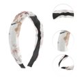 thumbnail image 3 of Unique Bargains 1 Pc Fashion Flower Pattern Headbands for Women White, 3 of 6