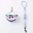 thumbnail image 2 of CSChome Dog Leash 1 Set Pet Traction Rope Stylish Knitted Cherry Trim Plaid Print Dog Leash Durable Traction Supply, 2 of 7